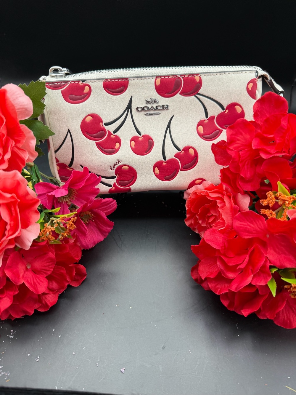 Coach White Cherry Nolita 19